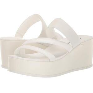 Anne Klein Akvelma Platform Wedge Sandals Size 10